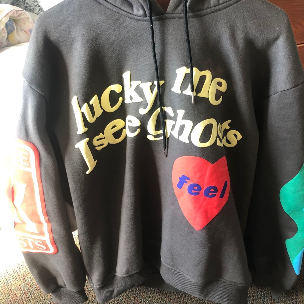 Kanye West/Kid Cudi Lucky Me I See Ghosts Hoodie